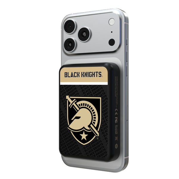 United States Military Academy Black Knights Endzone Plus Wireless Mag Power Bank