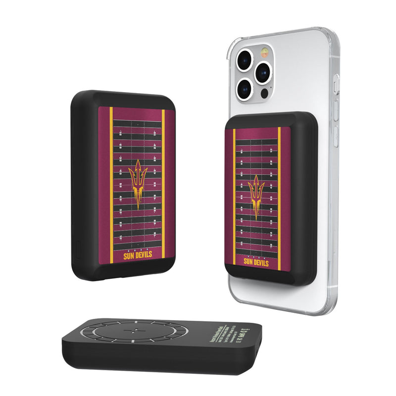 Arizona State University Sun Devils Field Wireless Mag Power Bank