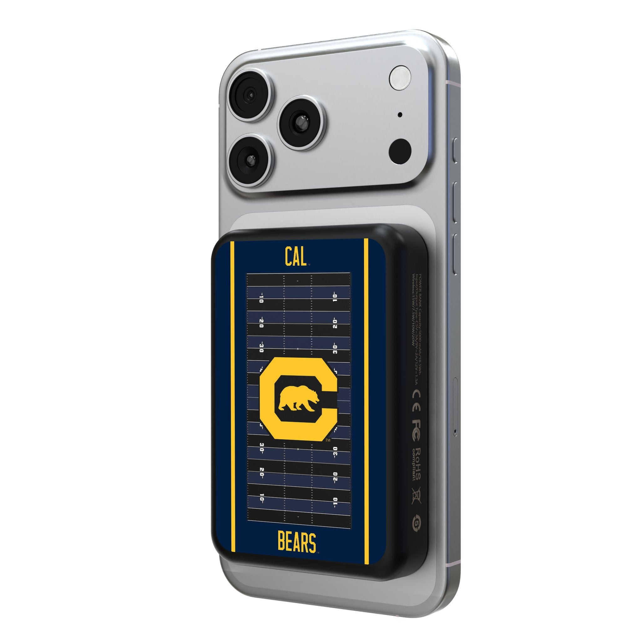 University of California Berkeley Golden Bears Field Wireless Mag Power Bank