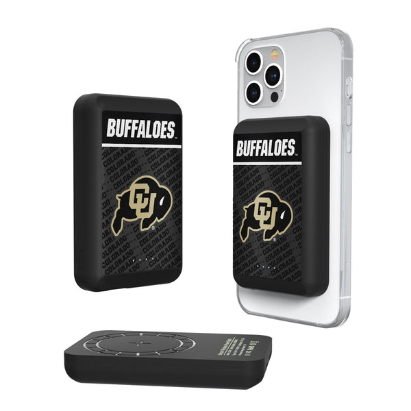 University of Colorado Buffaloes Endzone Plus Wireless Mag Power Bank