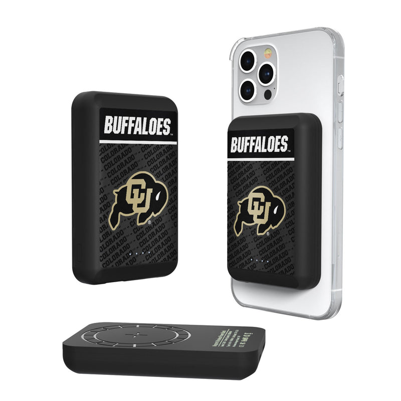 University of Colorado Buffaloes Endzone Plus Wireless Mag Power Bank