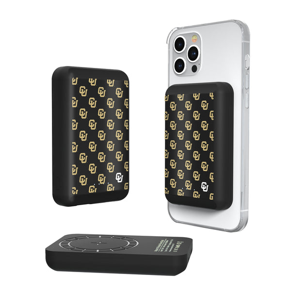 University of Colorado Buffaloes Fashion Pattern Wireless Mag Power Bank