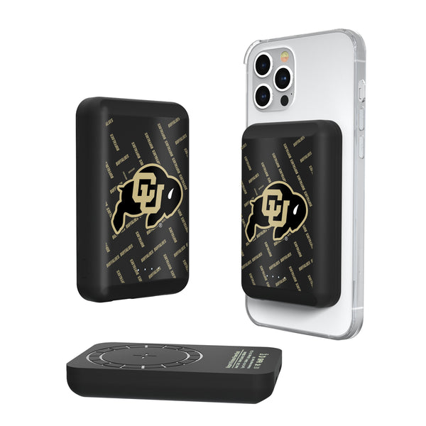 University of Colorado Buffaloes Quadtile Wireless Mag Power Bank