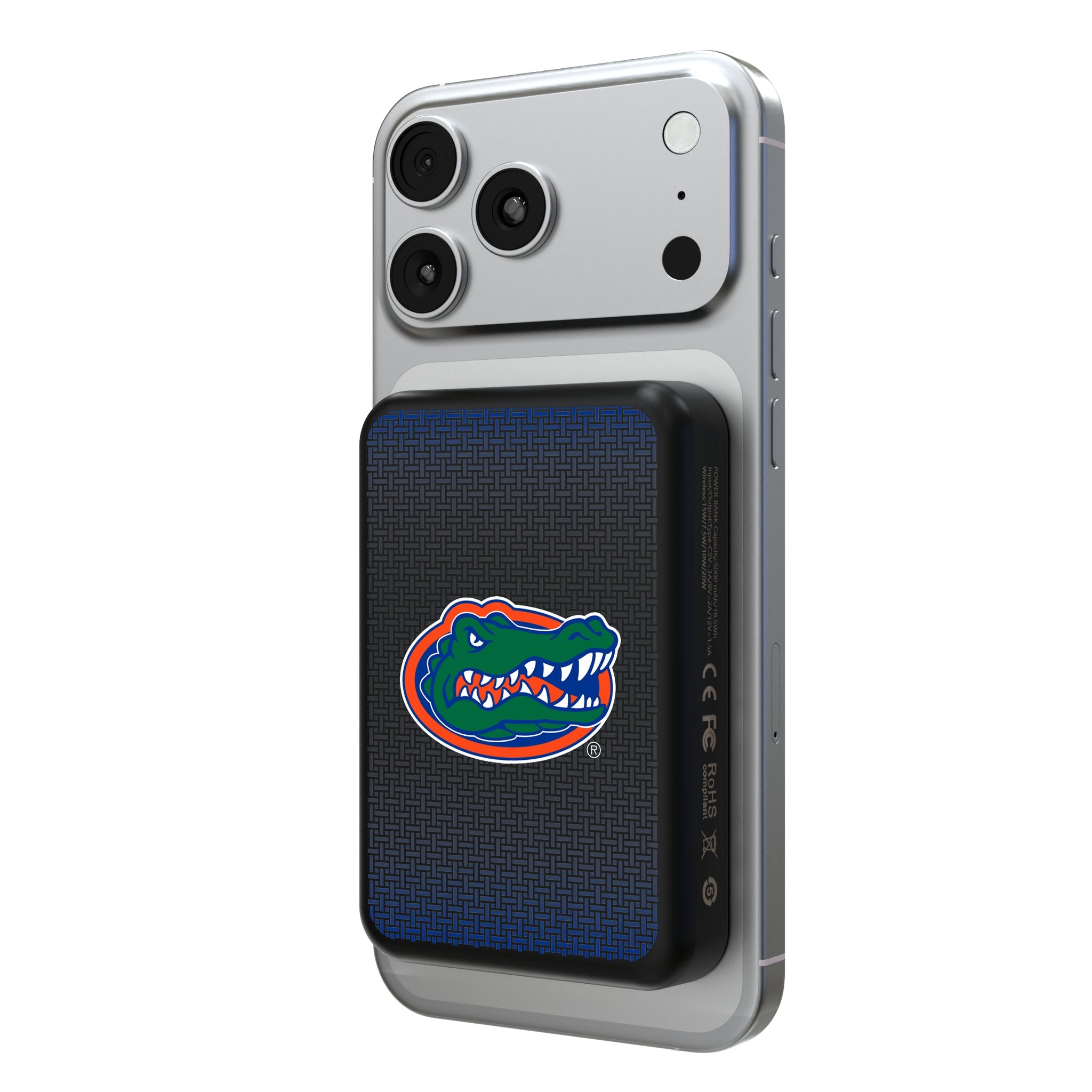 University of Florida Gators Linen Wireless Mag Power Bank