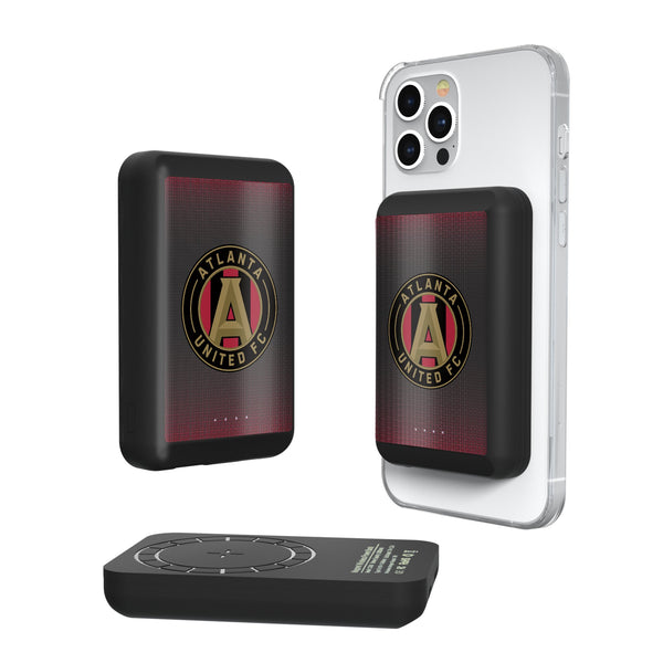 Atlanta United FC  Linen Wireless Mag Power Bank