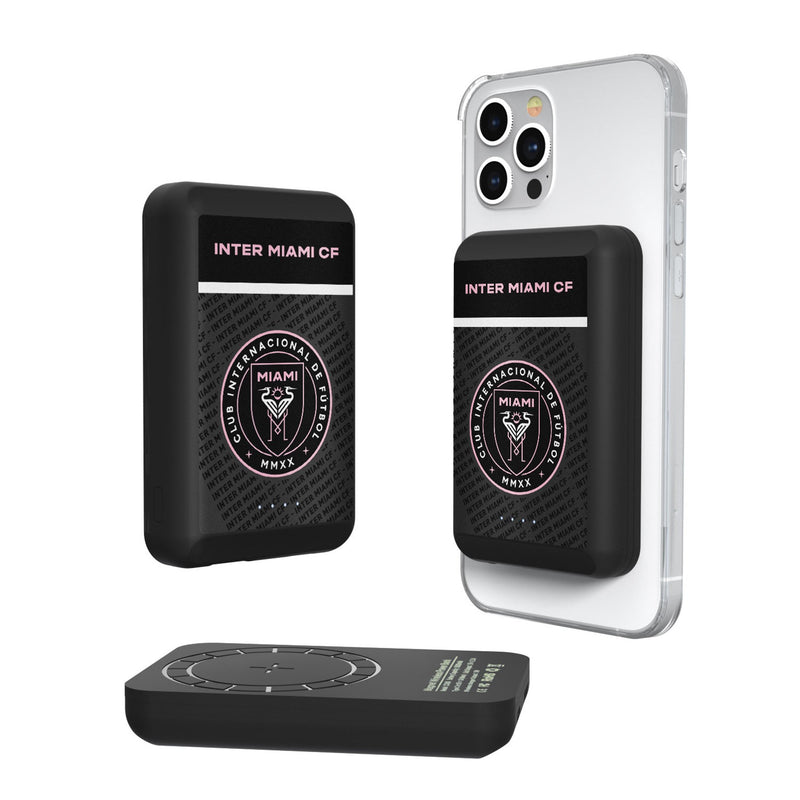 Inter Miami CF  Endzone Plus Wireless Mag Power Bank