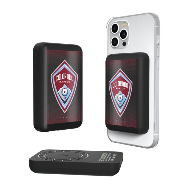 Colorado Rapids  Linen Wireless Mag Power Bank