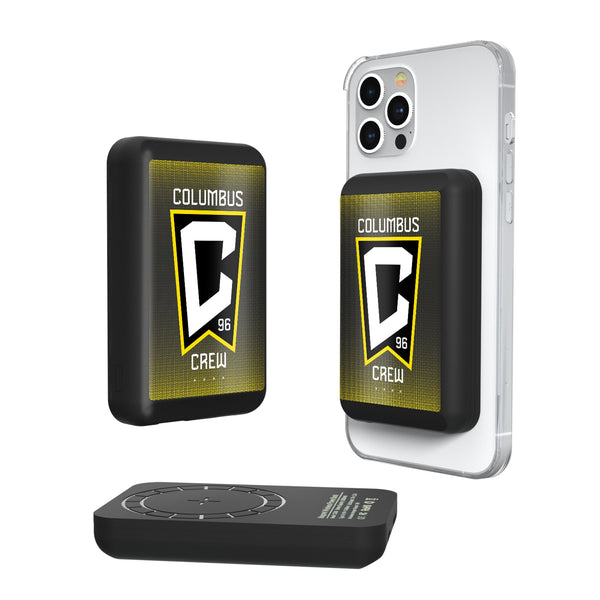 Columbus Crew  Linen Wireless Mag Power Bank