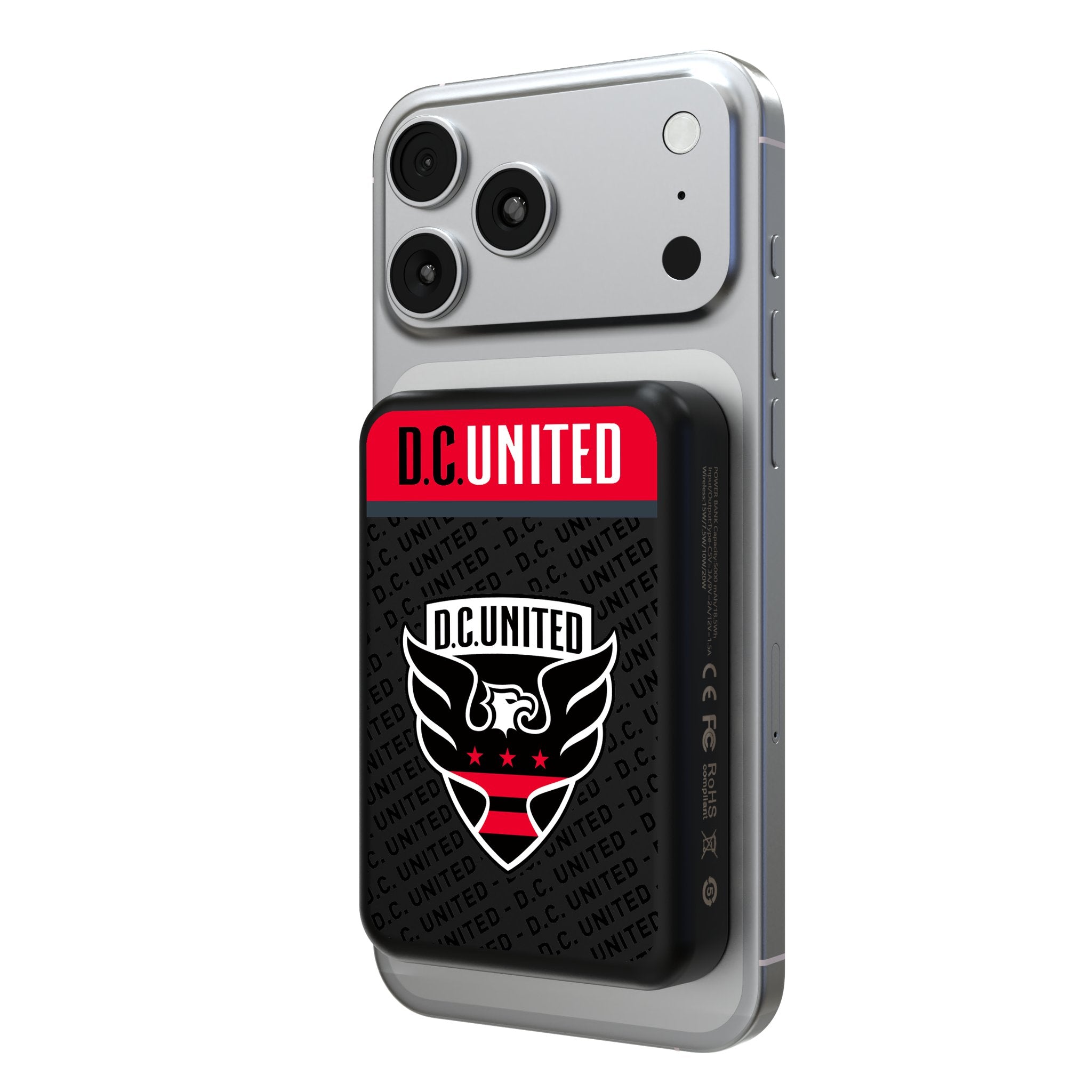 DC United Endzone Plus Wireless Mag Power Bank