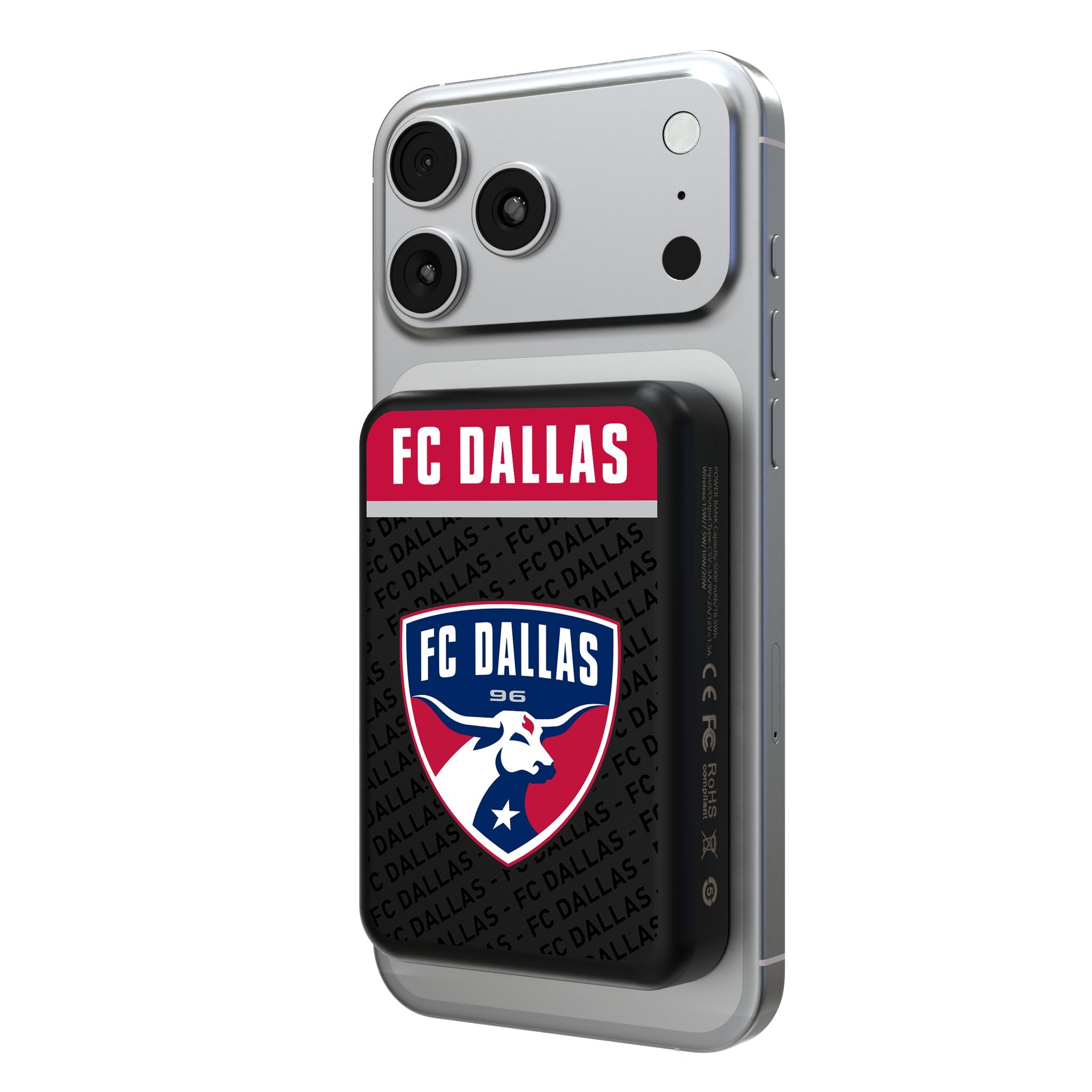 FC Dallas Endzone Plus Wireless Mag Power Bank
