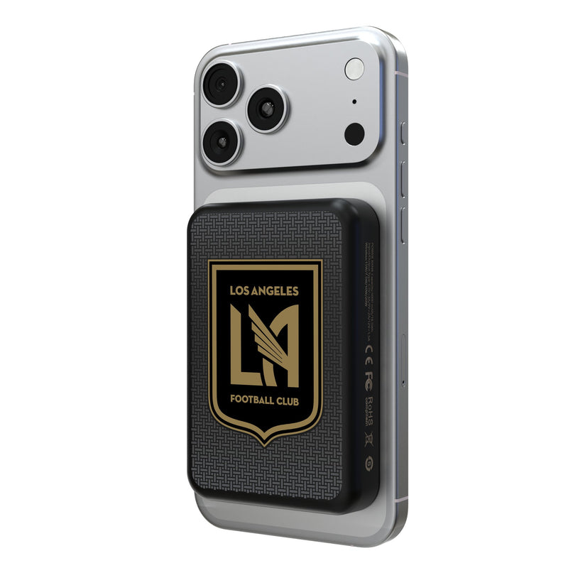 Los Angeles Football Club Linen Wireless Mag Power Bank