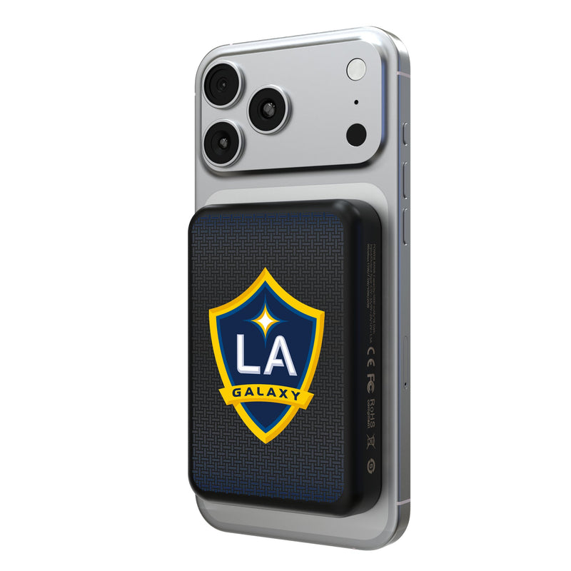 LA Galaxy Linen Wireless Mag Power Bank