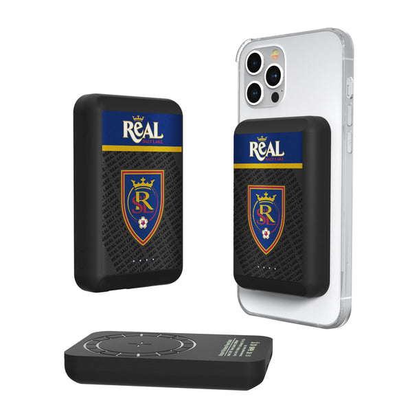 Real Salt Lake   Endzone Plus Wireless Mag Power Bank