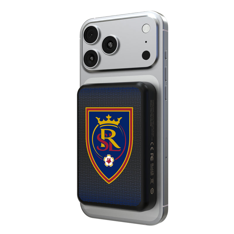 Real Salt Lake Linen Wireless Mag Power Bank
