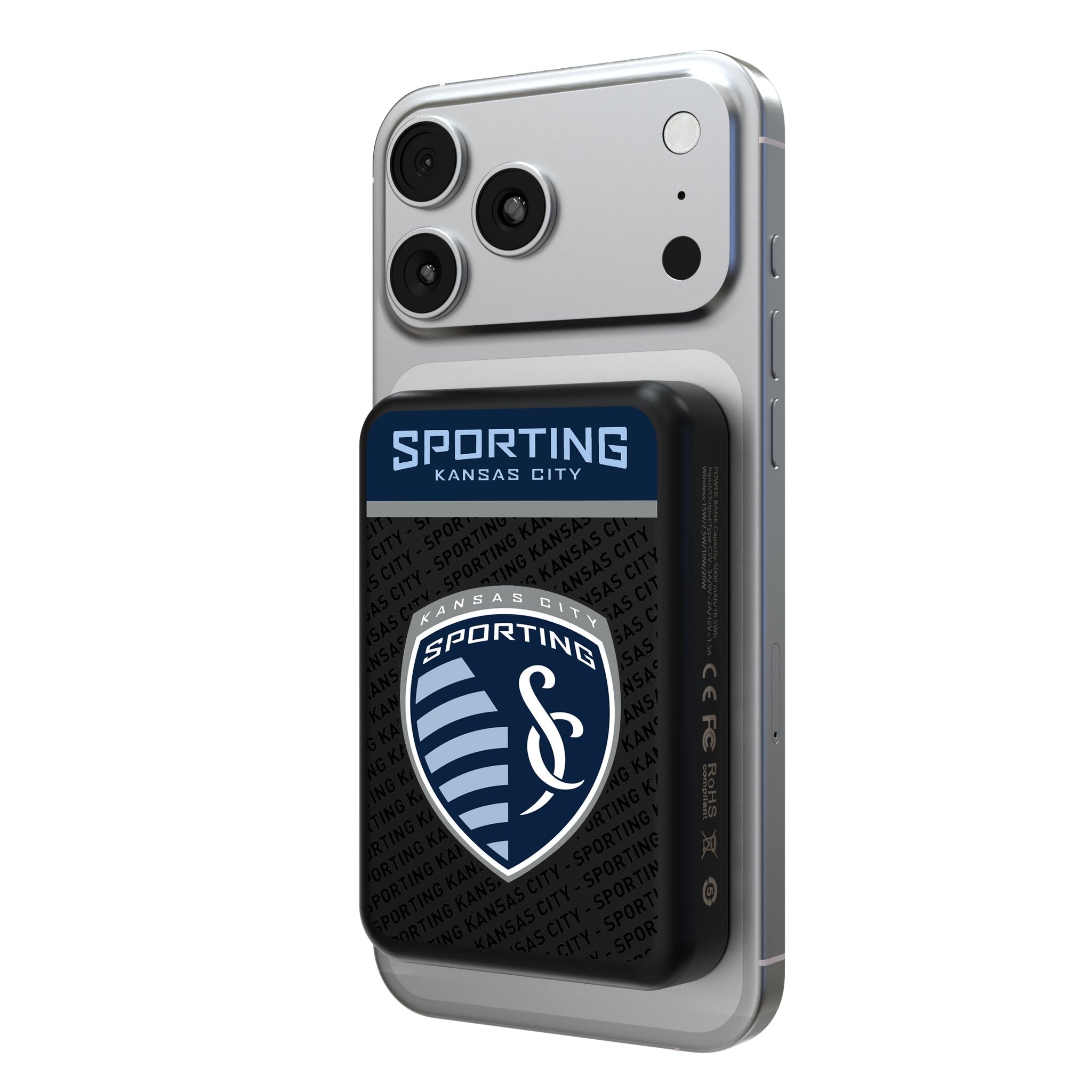 Sporting Kansas City Endzone Plus Wireless Mag Power Bank