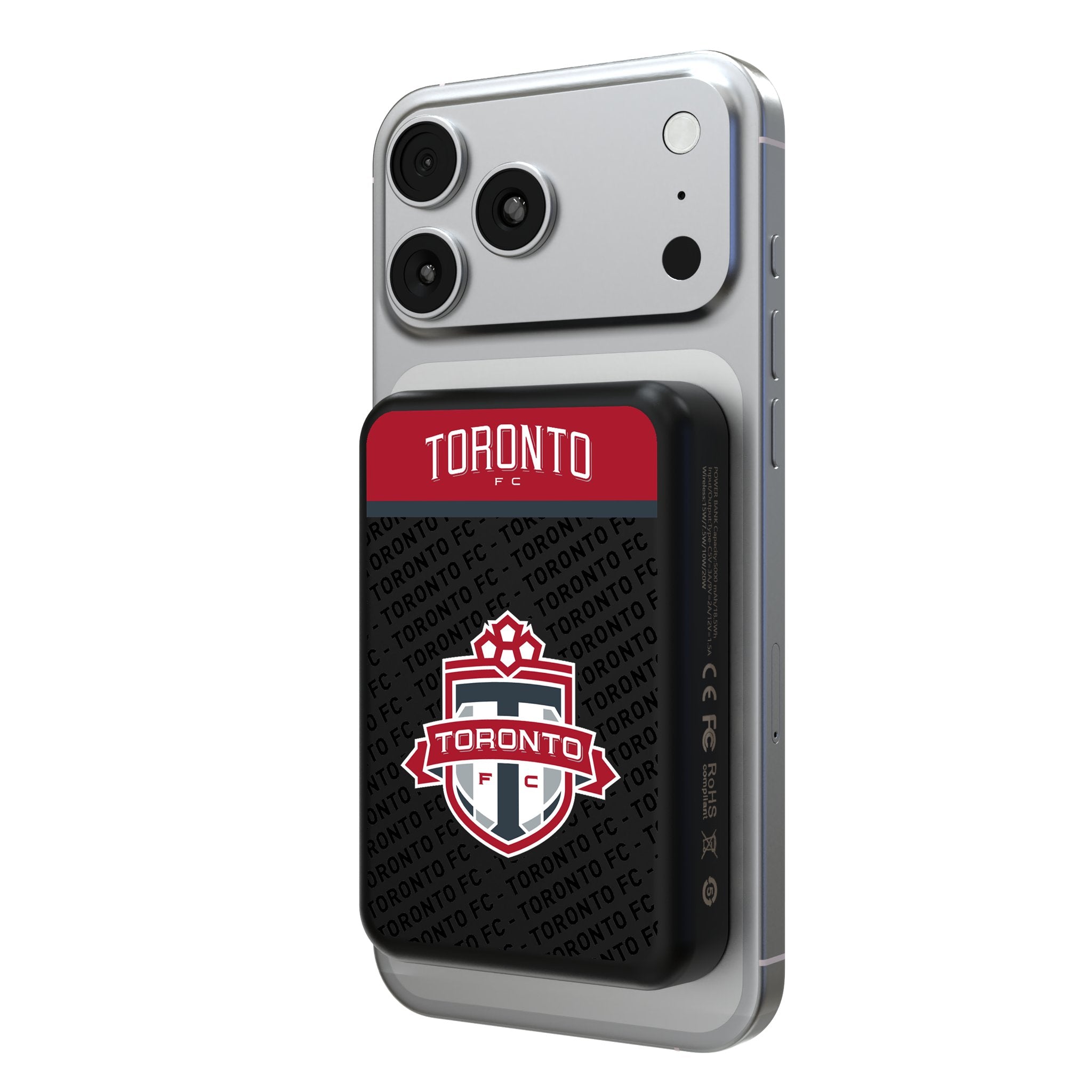 Toronto FC Endzone Plus Wireless Mag Power Bank