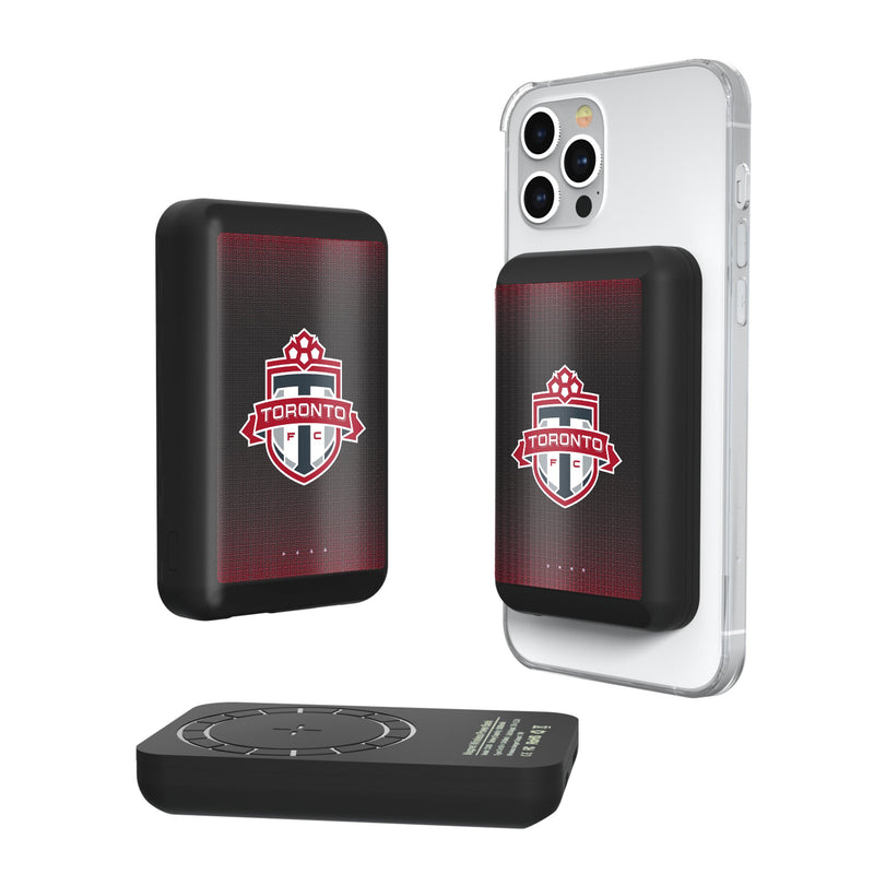 Toronto FC   Linen Wireless Mag Power Bank