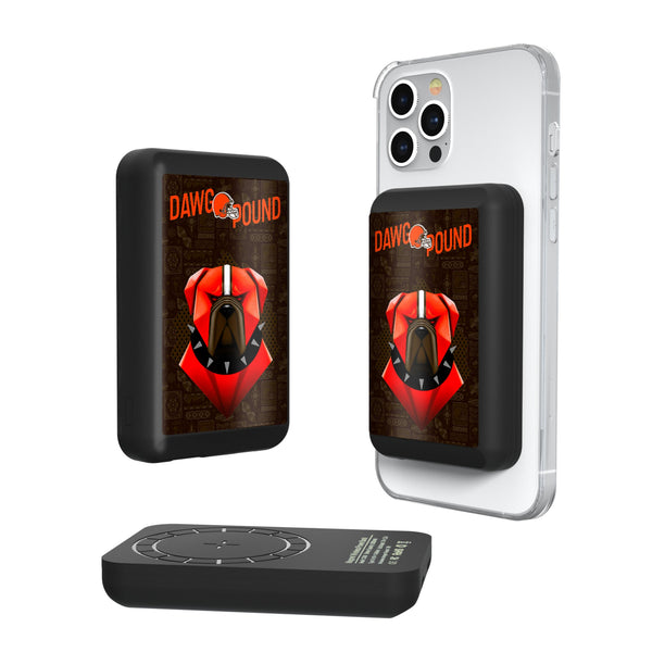 Cleveland Browns 2024 Illustrated Limited Edition Wireless Mag Power Bank