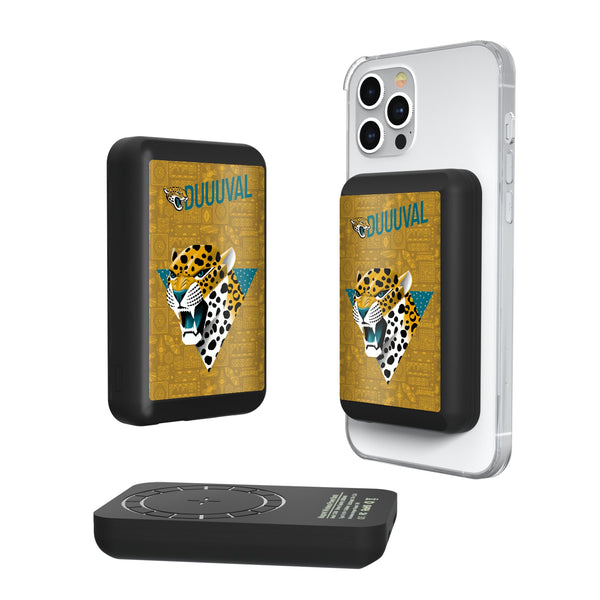 Jacksonville Jaguars 2024 Illustrated Limited Edition Wireless Mag Power Bank