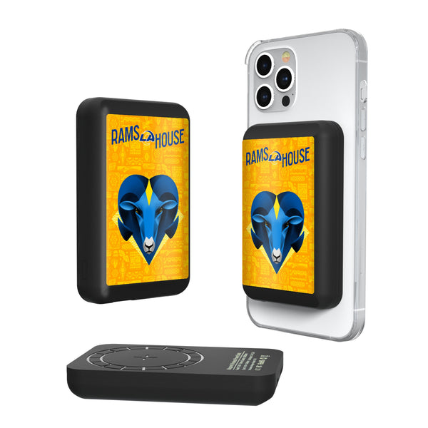 Los Angeles Rams 2024 Illustrated Limited Edition Wireless Mag Power Bank