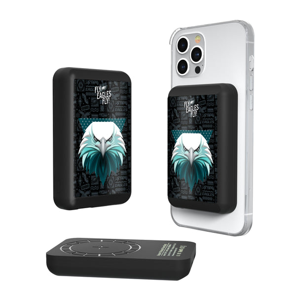 Philadelphia Eagles 2024 Illustrated Limited Edition Wireless Mag Power Bank