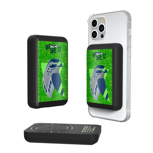 Seattle Seahawks 2024 Illustrated Limited Edition Wireless Mag Power Bank