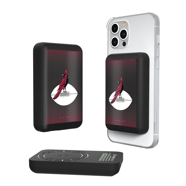 Chicago Cardinals 1947-1959 Historic Collection Linen Wireless Mag Power Bank