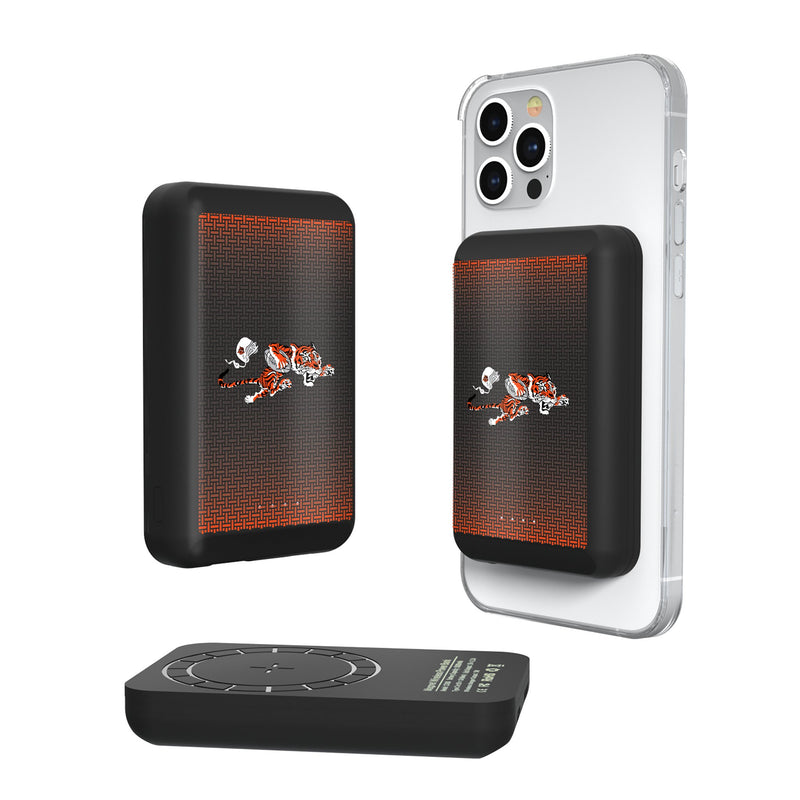 Cincinnati Bengals Historic Collection Linen Wireless Mag Power Bank