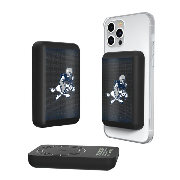 Dallas Cowboys 1966-1969 Historic Collection Linen Wireless Mag Power Bank