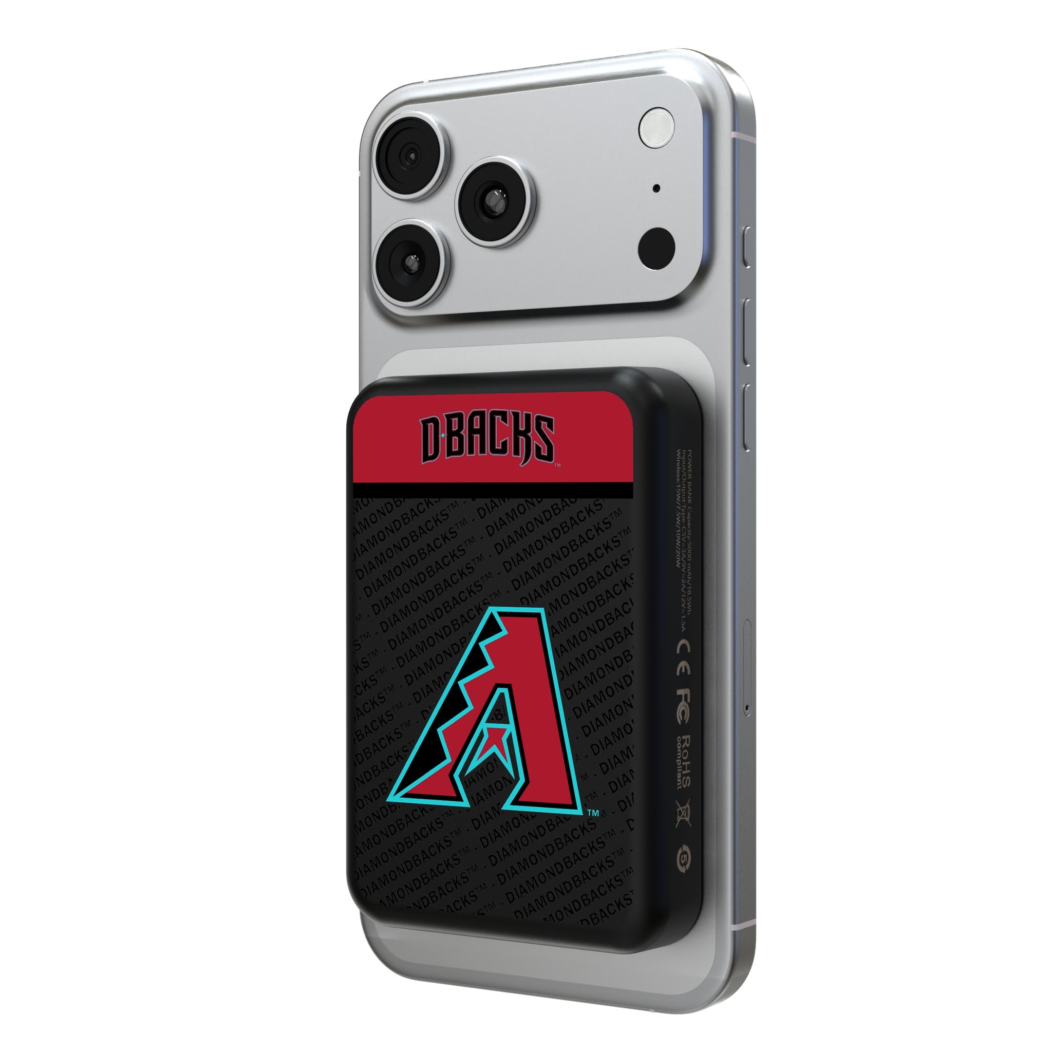 Arizona Diamondbacks Endzone Plus Wireless Mag Power Bank