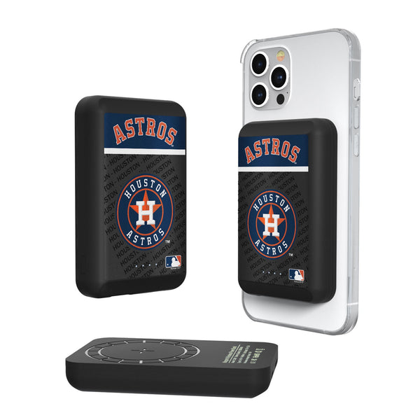 Houston Astros Endzone Plus Wireless Mag Power Bank