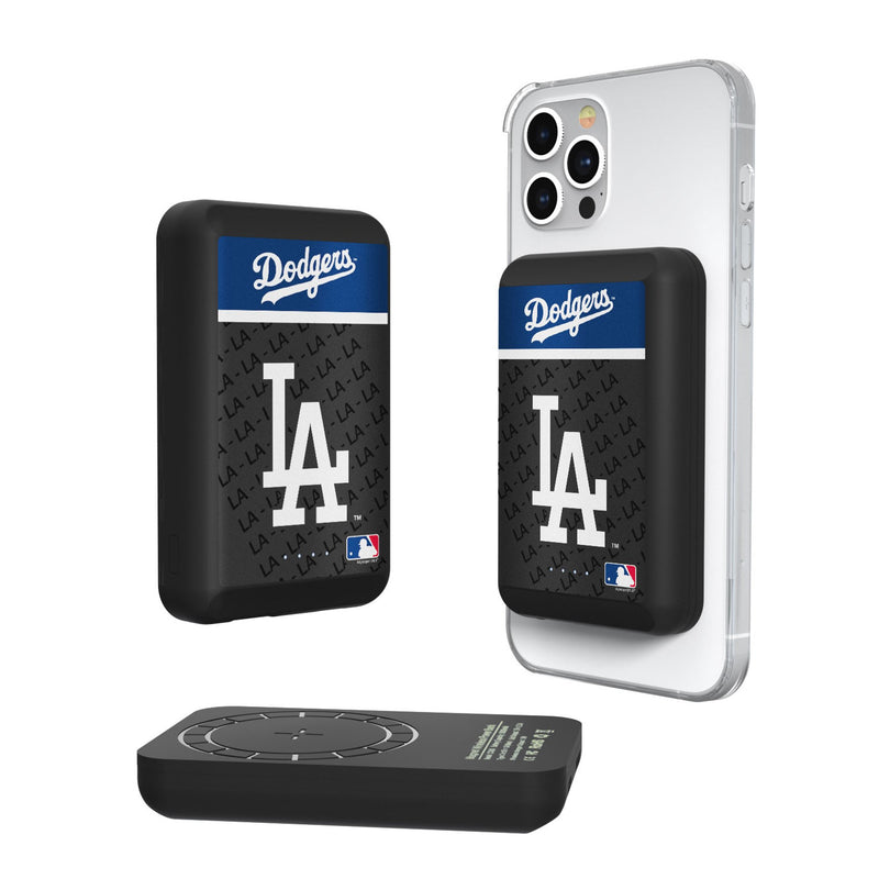 LA Dodgers Endzone Plus Wireless Mag Power Bank