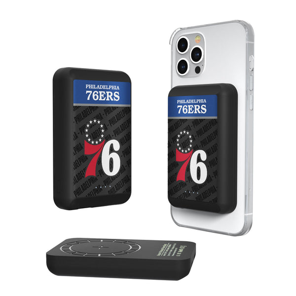 Philadelphia 76ers Endzone Plus Wireless Mag Power Bank