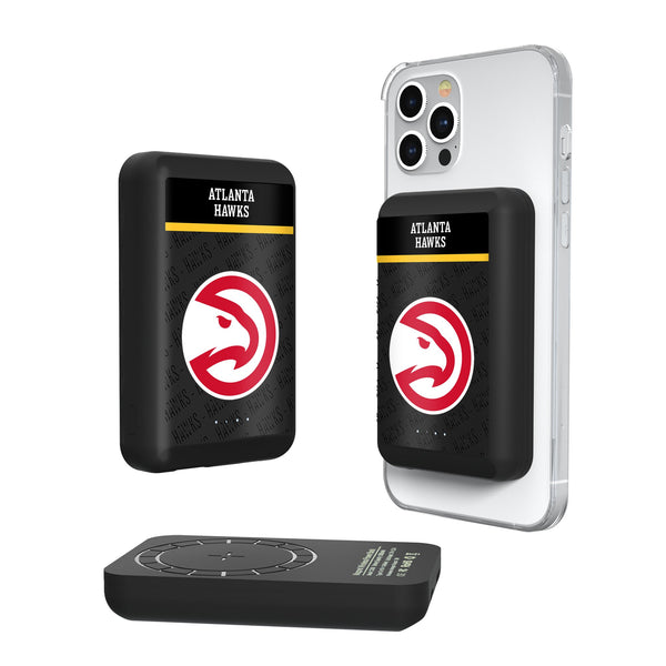 Atlanta Hawks Endzone Plus Wireless Mag Power Bank