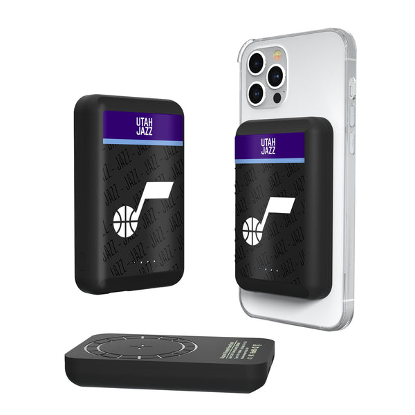Utah Jazz Endzone Plus Wireless Mag Power Bank