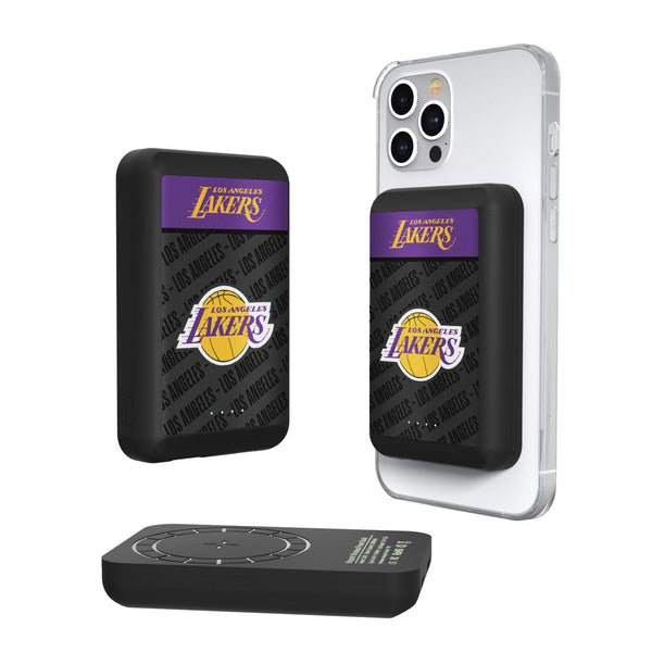Los Angeles Lakers Endzone Plus Wireless Mag Power Bank