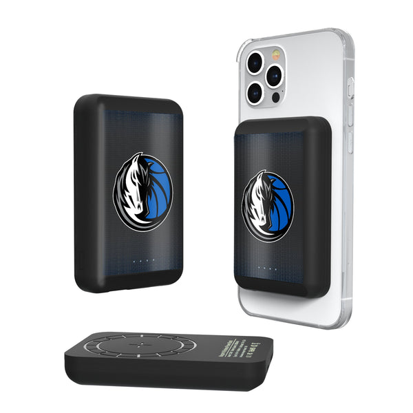 Dallas Mavericks Linen Wireless Mag Power Bank