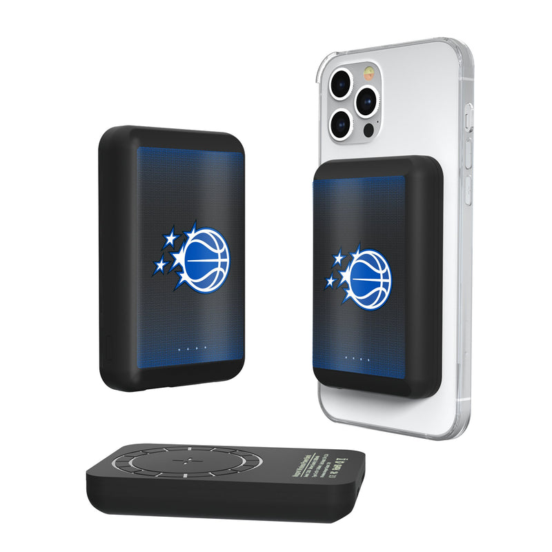 Orlando Magic Linen Wireless Mag Power Bank