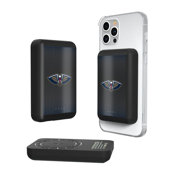 New Orleans Pelicans Linen Wireless Mag Power Bank