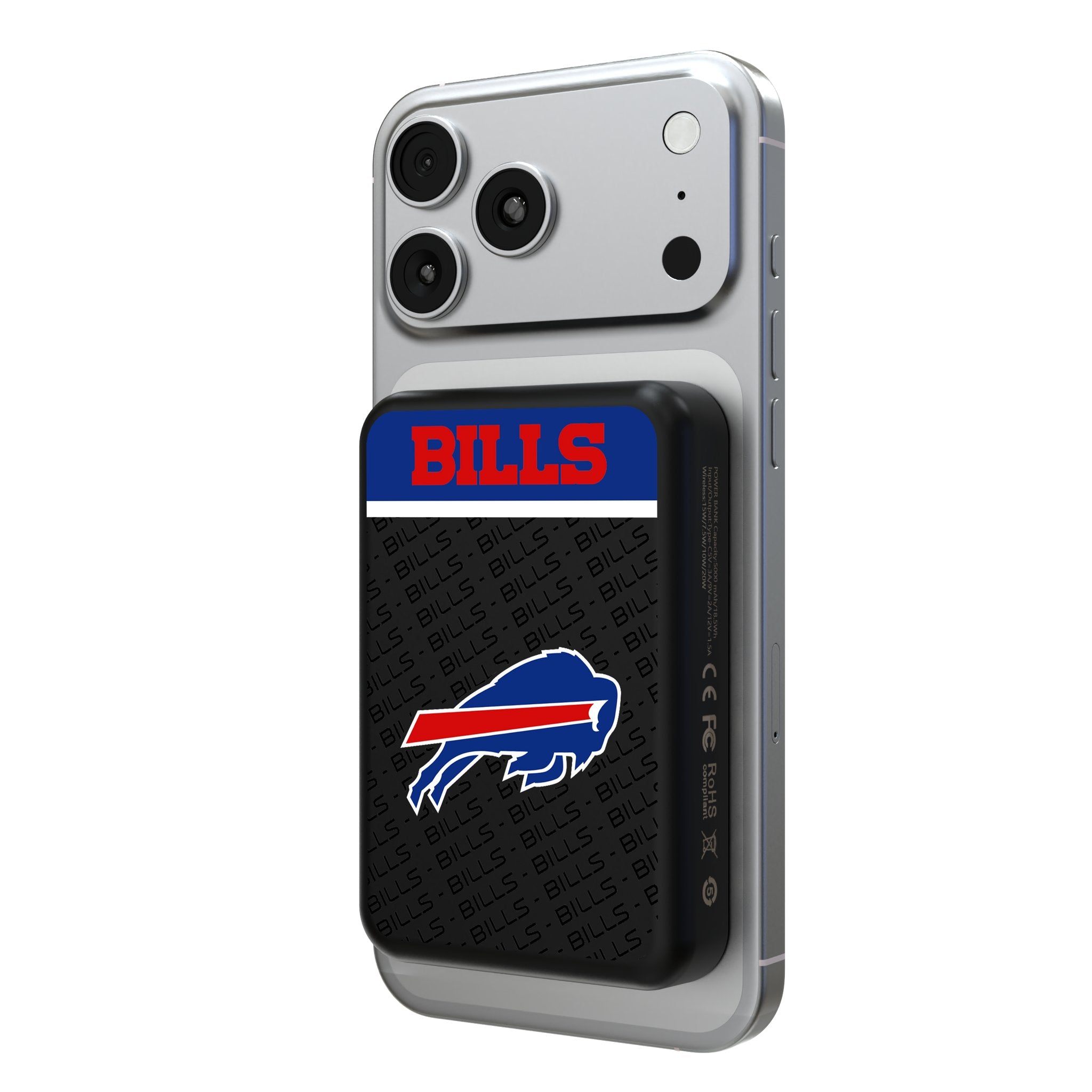 Buffalo Bills Endzone Plus Wireless Mag Power Bank
