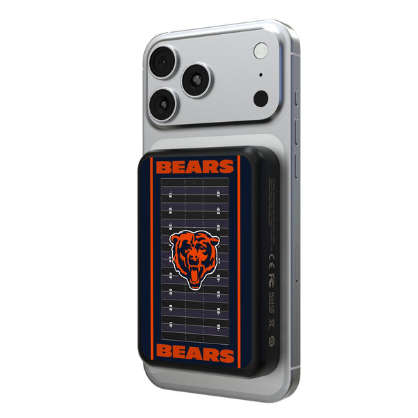 Chicago Bears Field Wireless Mag Power Bank