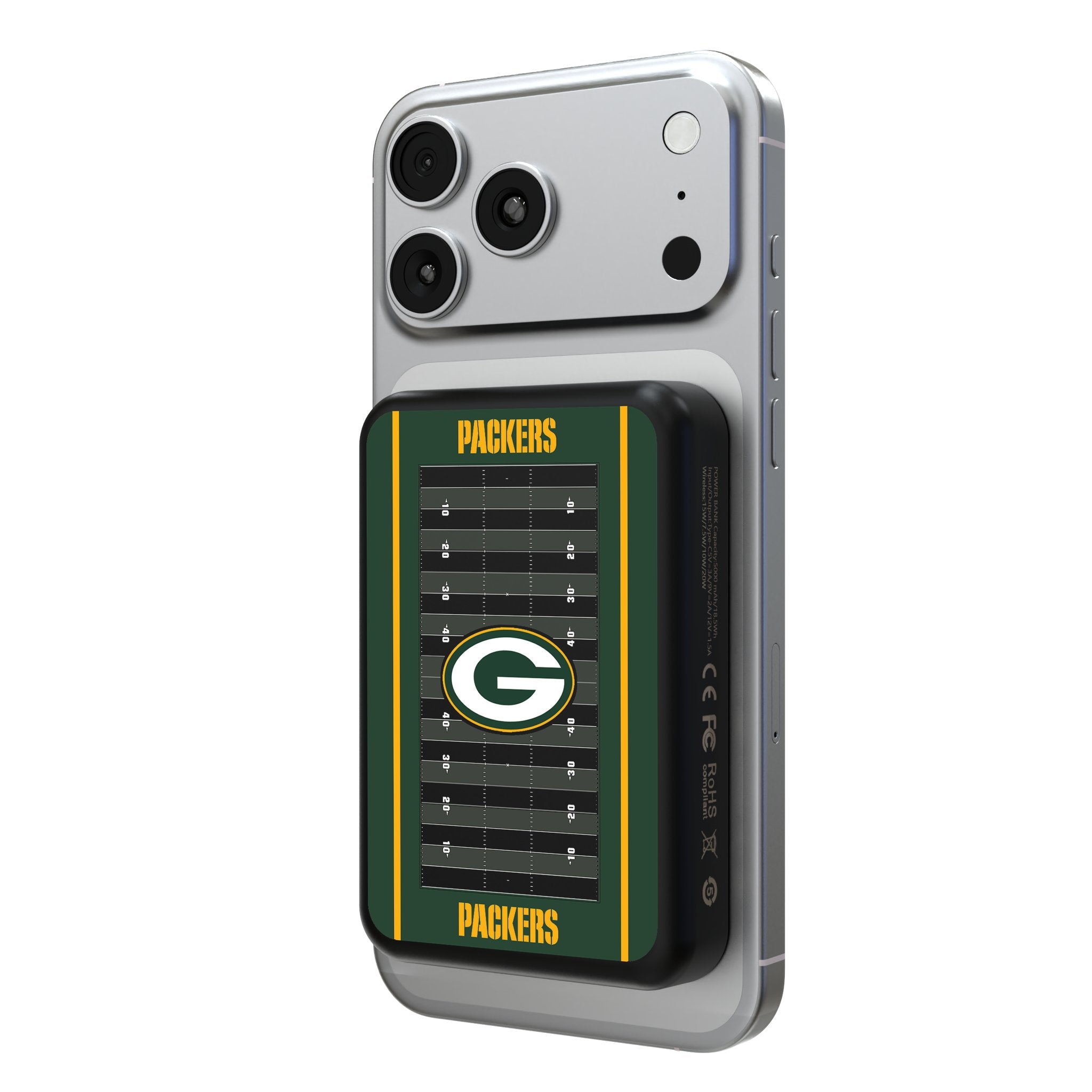 Green Bay Packers Field Wireless Mag Power Bank