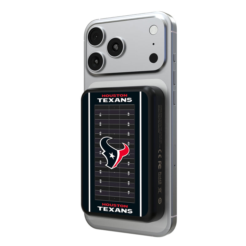 Houston Texans Field Wireless Mag Power Bank