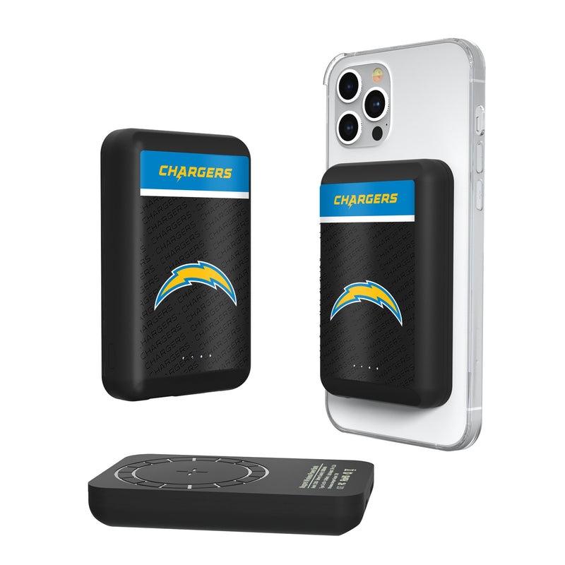 Los Angeles Chargers Endzone Plus Wireless Mag Power Bank