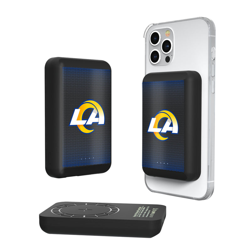 Los Angeles Rams Linen Wireless Mag Power Bank