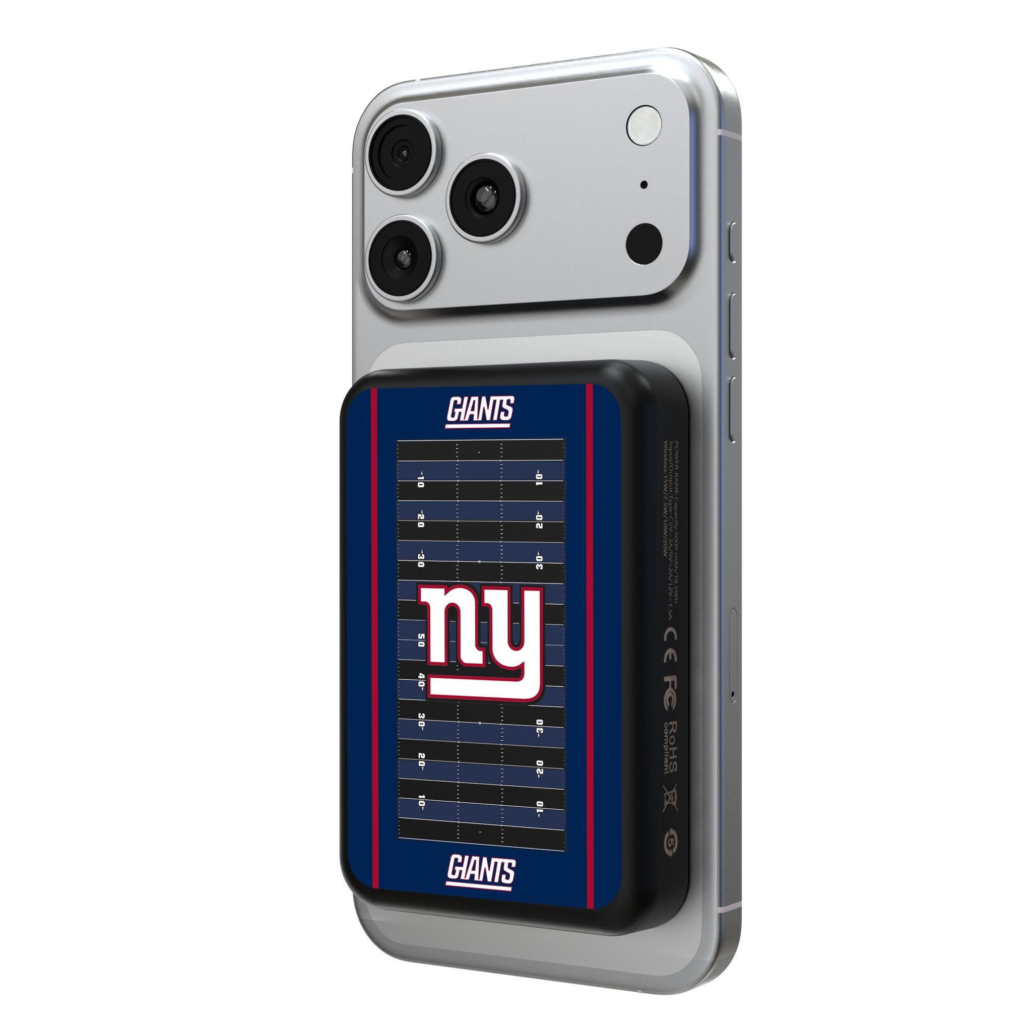 New York Giants Field Wireless Mag Power Bank