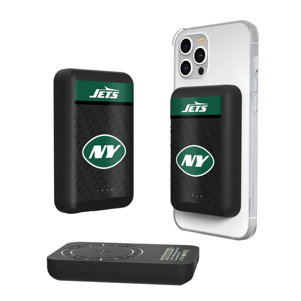 New York Jets Endzone Plus Wireless Mag Power Bank