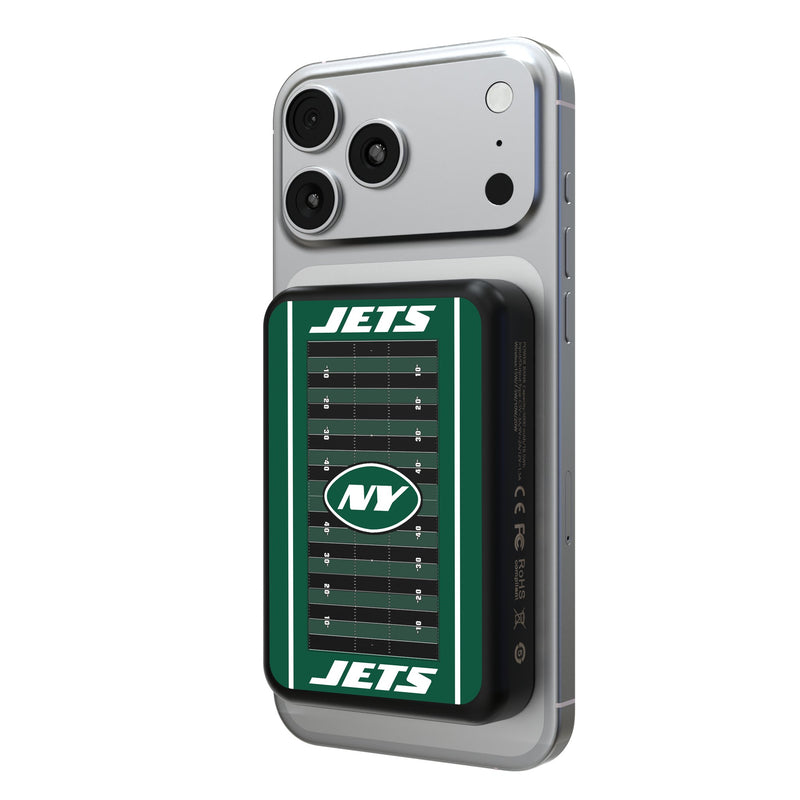New York Jets Field Wireless Mag Power Bank