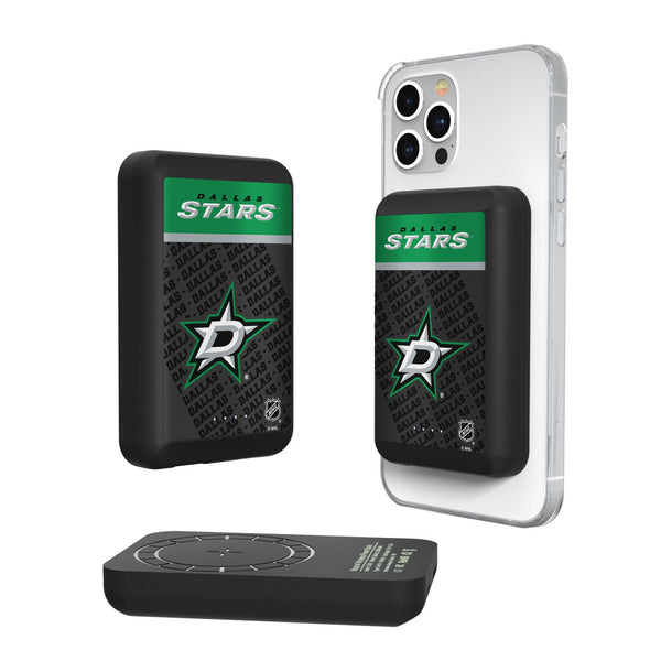 Dallas Stars Endzone Plus Wireless Mag Power Bank