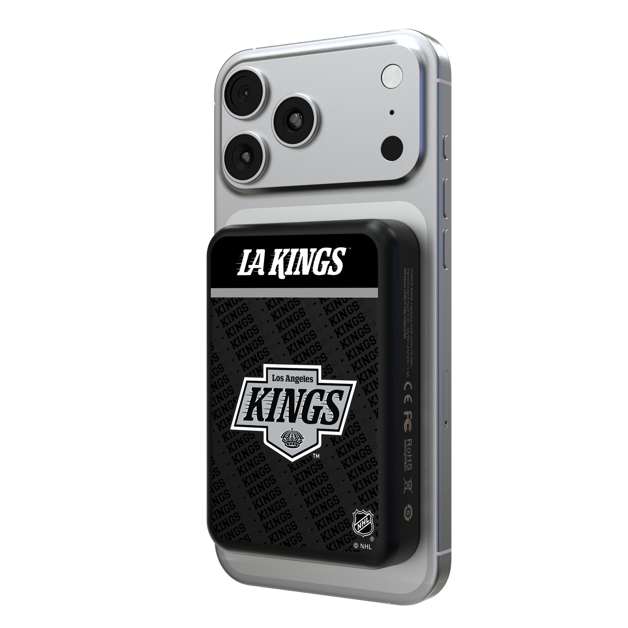 LA Kings Endzone Plus Wireless Mag Power Bank